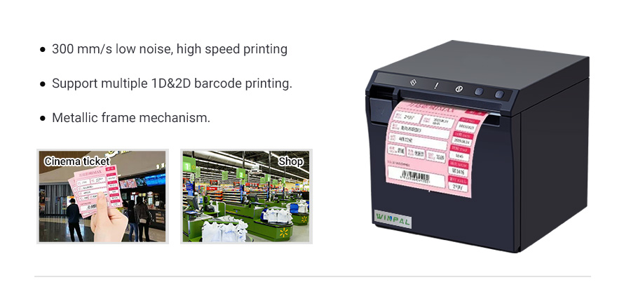 Winpal2010's tweet image. WP80A is a 80mm thermal receipt printer. It has 83mm large capacity paper bin, visual LED display light, power supply, error report,short of paperreal-time prompt.  #80mmThermalReceiptPrinter #AndroidPosPrinter #CheapReceiptPrinter #MobilePosWithPrinter winprt.com/wp80a-thermal-…