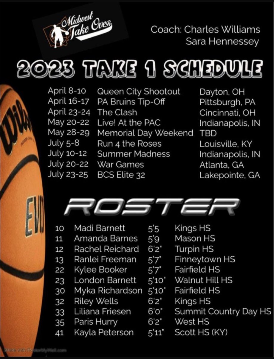 Kyleebooker_22's tweet photo. @MWTakeover come out to one of our tournaments. Love my team ❤️ https://t.co/i5FHZ19yGS