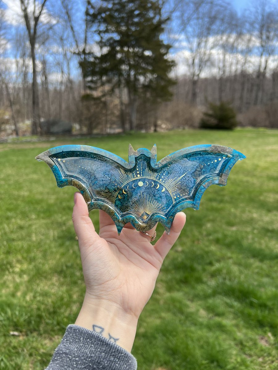 themagecat's tweet photo. 🦇 New bat tray! 🦇

Also, my 20% off sale is running until April 11th!

https://t.co/zmkYJrsJcv https://t.co/24ufapHfx9