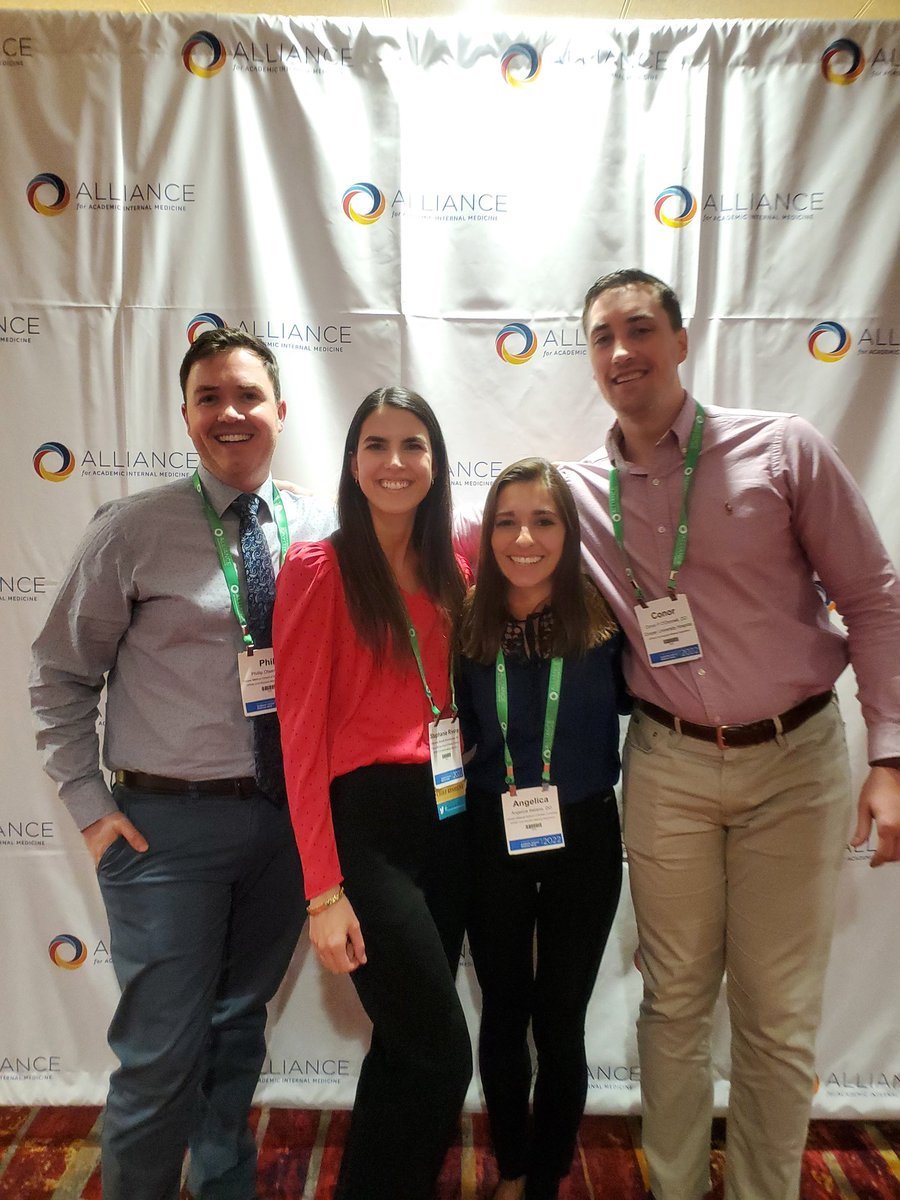 SRiveraMD's tweet photo. Having a great time with my fellow @CooperIMRes future chiefs at #AIMW22! https://t.co/PUV2HFeypz