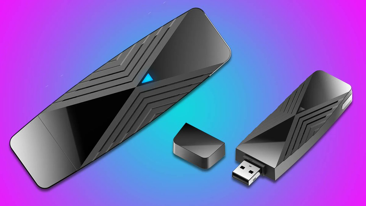 RyanBellGuide's tweet photo. A dedicated #WiFi6 dongle would greatly improve your wireless #VR experience.

#VRAirBridge Dongle For #MetaQuest2 Discovered In Code - @VRScout https://t.co/XnWH1Zzo15 https://t.co/mC7soG1r1Y