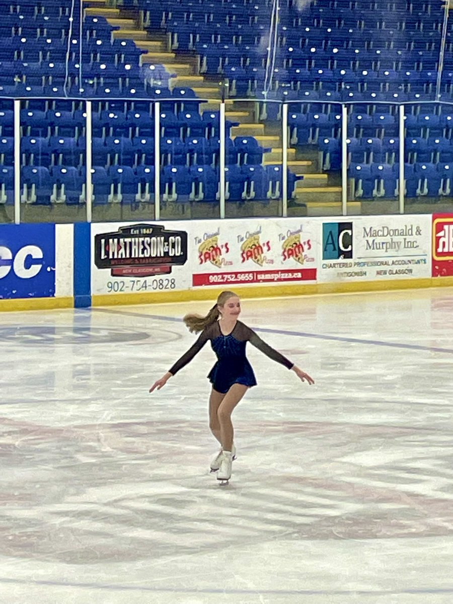 NS_SLP_MOM's tweet photo. 🥰Extremely proud of our Skating Queen and her amazing performance of her solo to 🏴☠️ Pirates of the Caribbean!!🥈🥉⛸🎉🥰Silver for Performance & Bronze for Skills @Mariposa in New Glasgow with @sackvillesk8ing #ProudParents #SkatingCompetition #PiratesoftheCaribbean @AJSmeltzer https://t.co/mWgH2QvxnD
