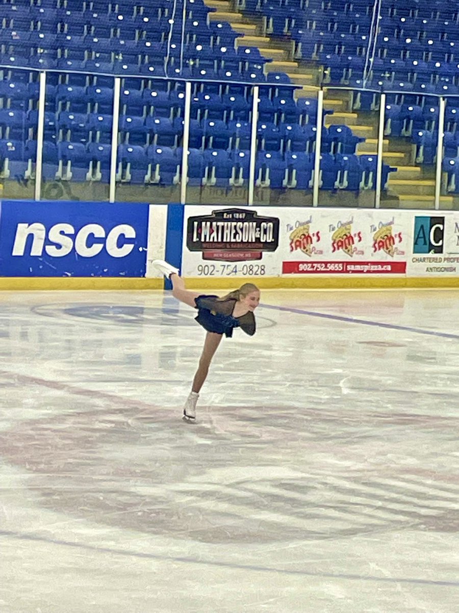 NS_SLP_MOM's tweet photo. 🥰Extremely proud of our Skating Queen and her amazing performance of her solo to 🏴☠️ Pirates of the Caribbean!!🥈🥉⛸🎉🥰Silver for Performance & Bronze for Skills @Mariposa in New Glasgow with @sackvillesk8ing #ProudParents #SkatingCompetition #PiratesoftheCaribbean @AJSmeltzer https://t.co/mWgH2QvxnD
