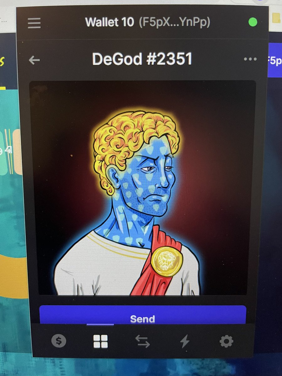 clow_green79's tweet photo. @DeGodsNFT #2351 is currently being held safely under the sea in a very comfortable @SeaShantiesSol.  He is being guarded by the @FatBoyDao and even has a few pets around.  Come poke around Old Atlantis, you might see him. https://t.co/8kbXIu9lua https://t.co/JRsrfUK9oo