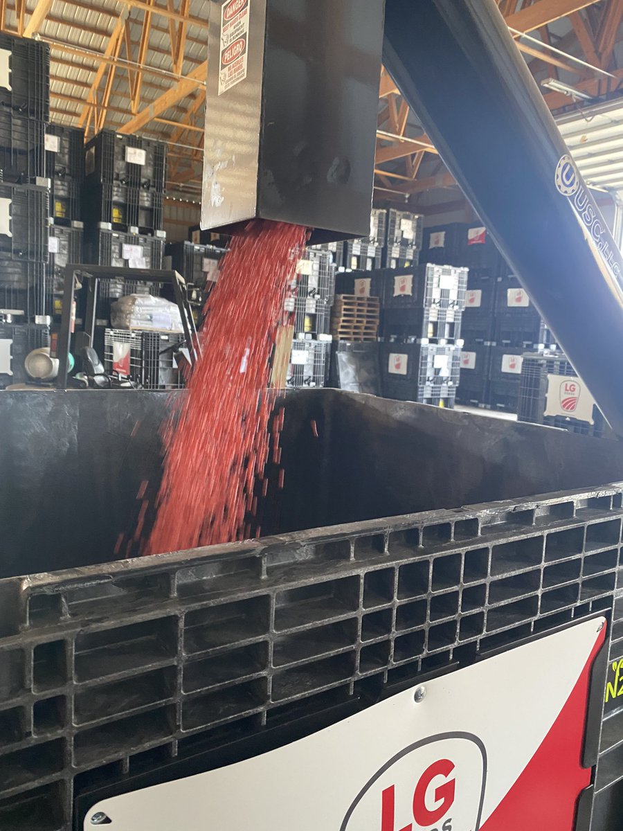 Beautiful day to treat some <a href="/LGSeeds/">LG Seeds</a> E3 soybeans