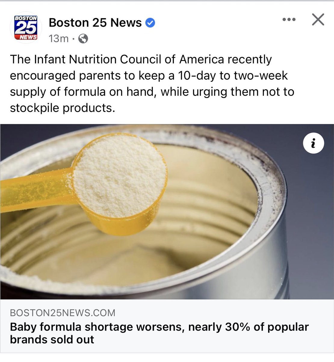 EfendiMichelle's tweet photo. The Infant Nutrition Council says I should keep a 10-14 day supply of formula but don’t stockpile. 😡 THAT’S NOT POSSIBLE‼️ I’ve been asking my elected officials for months, where do I find one can to buy, never mind, many cans? 🥺 #formula #BabyFormula #FormulaRecall #Biden https://t.co/weiaJCa2Bz