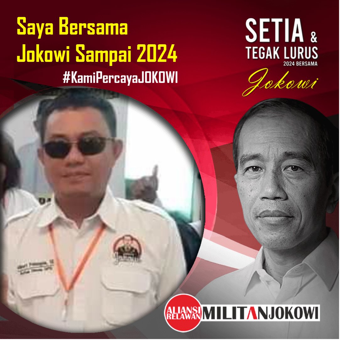 Setia Bersama Jokowi sampai 2024