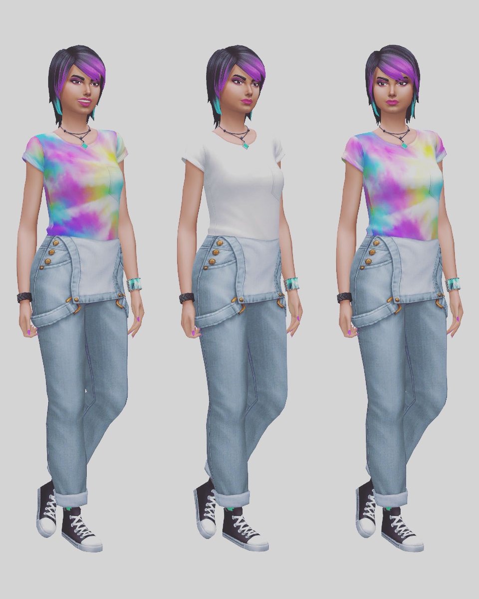 leiastyle's tweet photo. WIP! This is my first CC project in the Sims 4! Yay! Have you ever wished there were more swatches for this BG tee? Same! So I decided to make some for the Spring/Summer season. #wip #oflifeandpixels #leiastylesims #sims4 #thesims4cc #sims4cc #ts4cc #maxismatch #maxismatchcc https://t.co/cGIx3BA9ZV