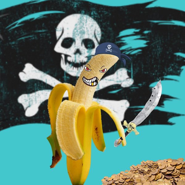 opensea.io/collection/ban… Banana Militia is an Art Collection created by my 5 year old son colt. This collection is based on colts love for bananas and art though the eyes of a 5 year old with level 3 autism he’s non verbal.