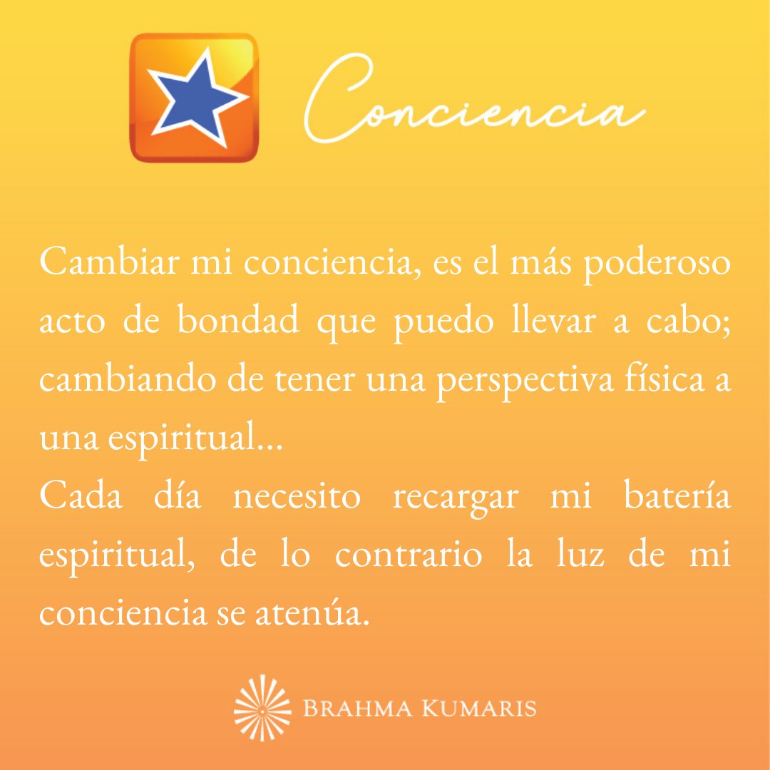 Brahmakumariscr's tweet photo. #concienciaespiritual  #actosdebondad  #perspectivaespiritual  #luzdelaconciencia  #loquehacésinspira  #actosdebondad  #brahmakumaris https://t.co/bux2WcvQl9