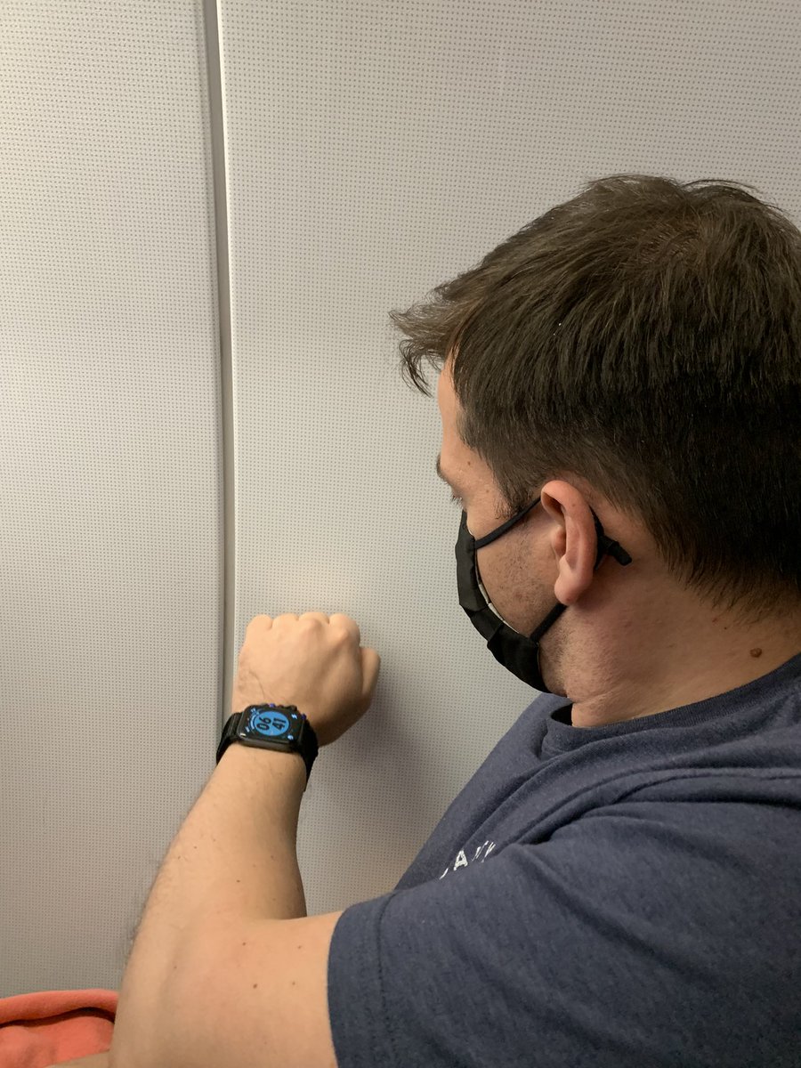 aceichman's tweet photo. So cancel our flight, rebook us to a different airport, make me board my dog an extra night, pay extra to park the car an extra day &amp; then place us in the last row with NO window 12 hours later. Least y’all could do is give us the exit row or even more space @JetBlue #panicattack https://t.co/KWGBAcEHBJ