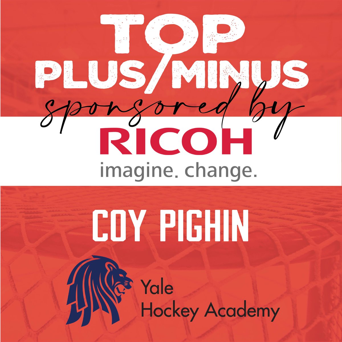 The Plus/Minus Award is sponsored this year by <a href="/ricohcanada/">Ricoh Canada</a>.

The winner of the Plus/Minus award is Coy Pighin from <a href="/YHA_Lions/">YHA_Lions</a>. Congrats Coy!