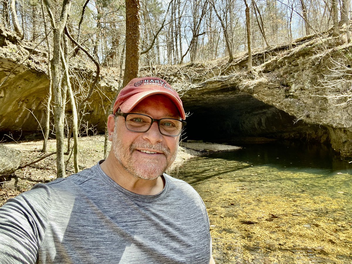 Just a beautiful day to hike to a really unique destination. #Missouri #nature <a href="/mostateparks/">Missouri State Parks</a>