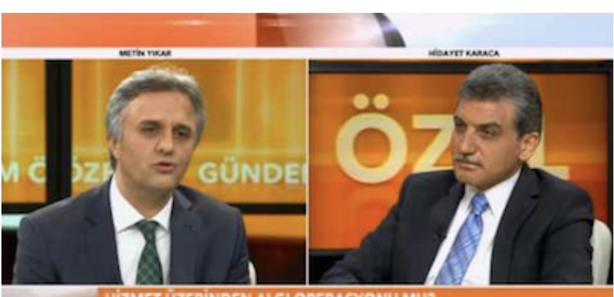 Görüp görebileceğiniz en delikanlı televizyon yöneticilerinden biridir <a href="/hidayet_karaca/">Hidayet Karaca</a> 

Bana değil, dönemin bütün medya sahiplerine, genel müdürlerine, Acun’a, Aydın Doğan’a, Mehmet Ali Yalçındağ’a hatta Kanal7’cilere sorun. 

8 yıl oldu, artık bırakın.