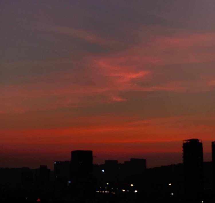 the weather is starting to drop