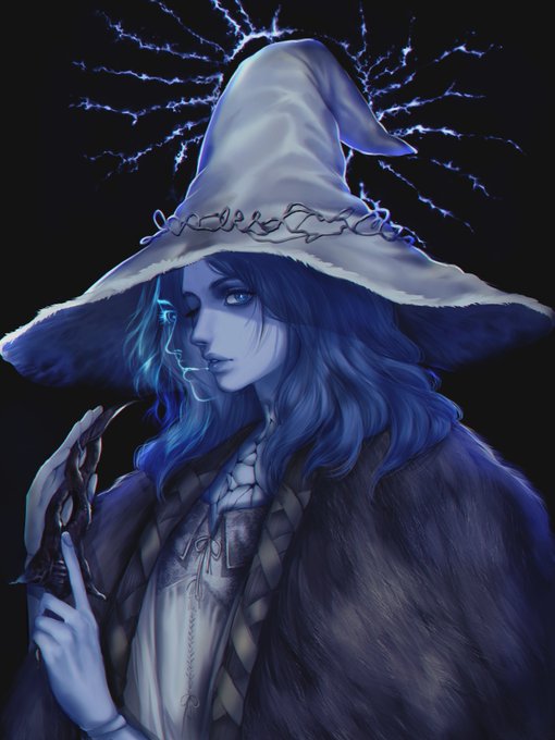 I am the witch Ranni. I stole Death long ago.

#ELDENRING 