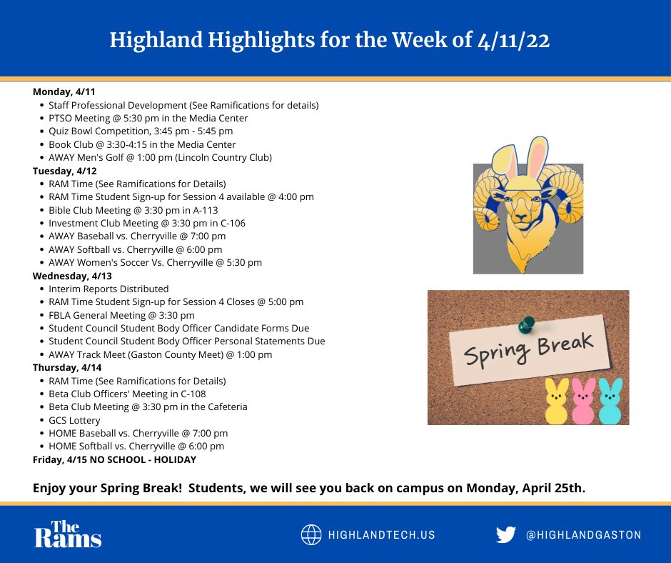 Highland School of Technology tweet media