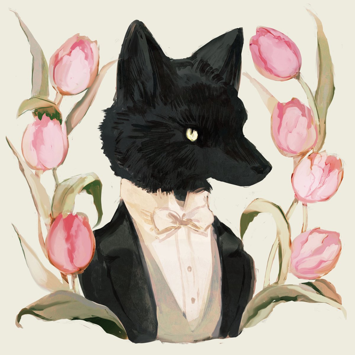 flower hydrangea clothed animal animal focus fox white background no humans  illustration images