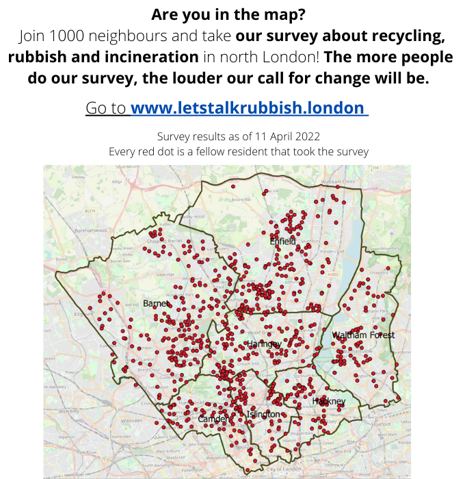 LetsRubbish's tweet photo. Today a 1000 residents have completed our survey about recycling, rubbish and incineration! The more people do our survey, the louder our call for change will be. Join  1000s of neighbours who want recycling to improve at: https://t.co/s20EGyMuHw #recycling #rubbish #incineration https://t.co/TjoeOsHUUZ