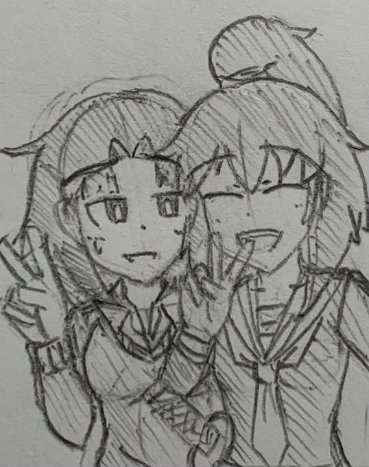 おとなしめの子が自撮りに巻き込まれるのいいなってやつ 