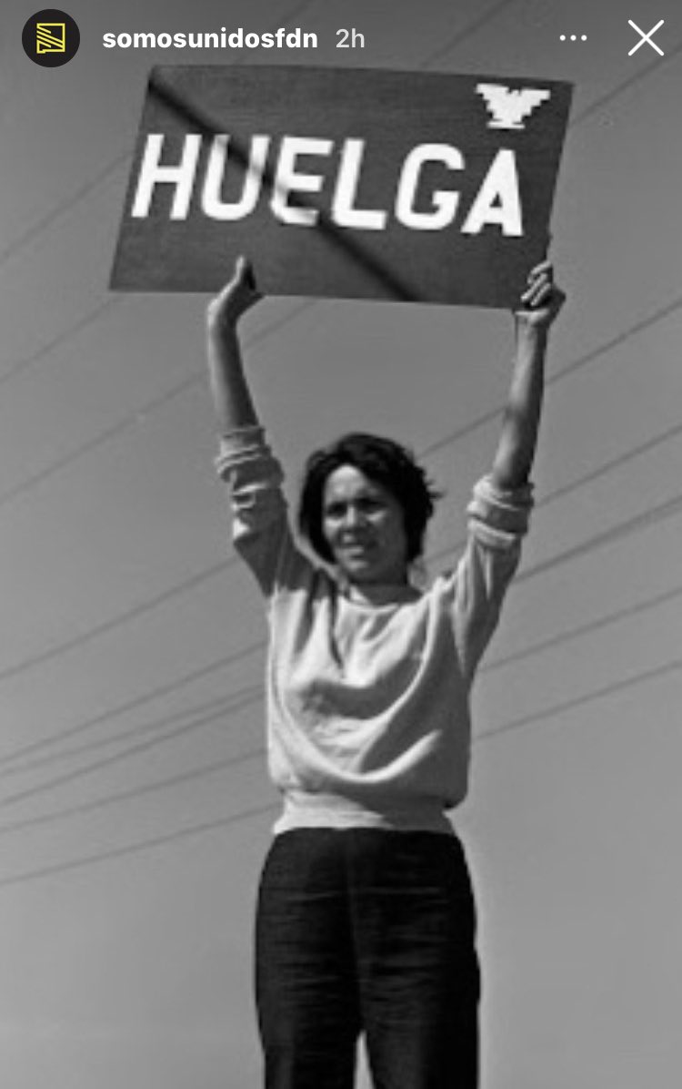 ¡Feliz cumpleaños a La Leyenda @DoloresHuerta ! A badass fighter for workers who faced assaults and threats in her quest to improve the lives of the working class and lift people out of poverty. #DoloresHuertaDay