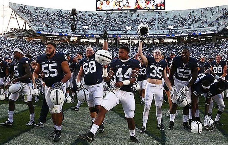 elijahwalker55's tweet image. Blessed to receive an offer from Penn State🦁@CoachTrautFB @CoachDScott1 @coachjfranklin @247Sports @Andrew_Ivins @BHoward_11