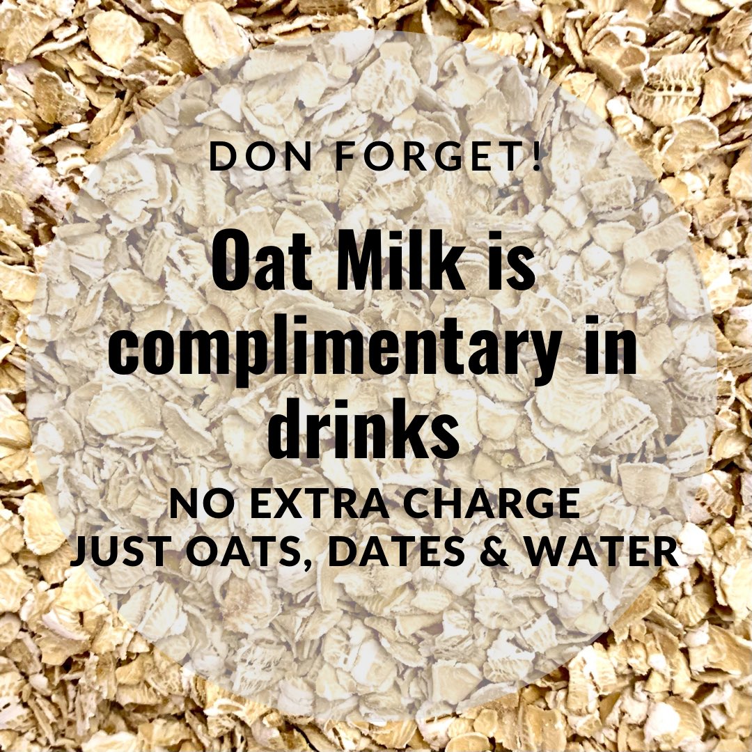 CentralCafePC's tweet photo. Plant Milk Mania! NEW unsweetened raw almond milk now available! Don't forget, our homemade oat milk is complimentary, no extra charge.
Coming soon: Pecan Milk 😋

#homemadenutmilks #nutmilk #rawalmondmilk #pecanmilk #localpecans #rawalmonds #unsweetenedalmondmilk #oatmilk https://t.co/GSPh2ZBtm3