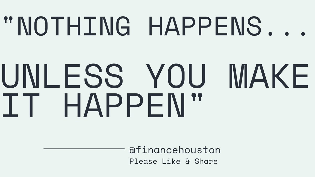 financehouston's tweet photo. #Free #Download: #Make #Money #Online
https://t.co/R98sCMT8E5

#Nothing #Happens...#Unless You #Make It #Happen

#quotes #makemoney #earnmoney #workfromhome #USA #greeley #colorado https://t.co/DhobMZe1Sm