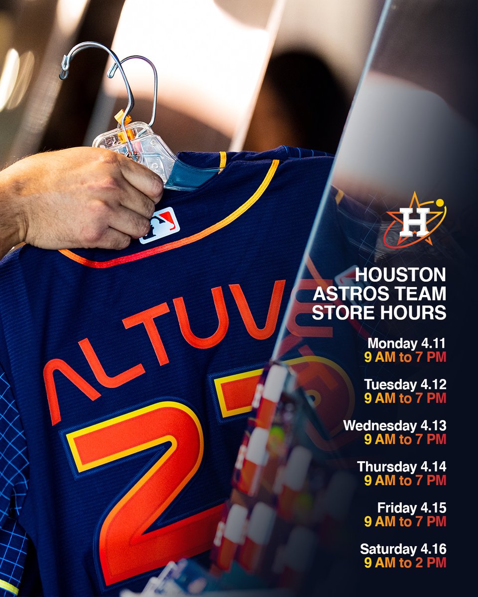 Houston Astros extend Minute Maid Park's official team store hours