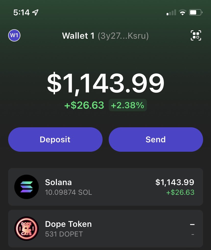 realbabyNFT's tweet photo. My very first nft project where i learned everything i know and made a lot of friends has also made me a lot of money ๐
you guys r awesome โค๏ธ
@Dope_Cats #DopeCats #dopefollowdope https://t.co/x4uaztbHE0