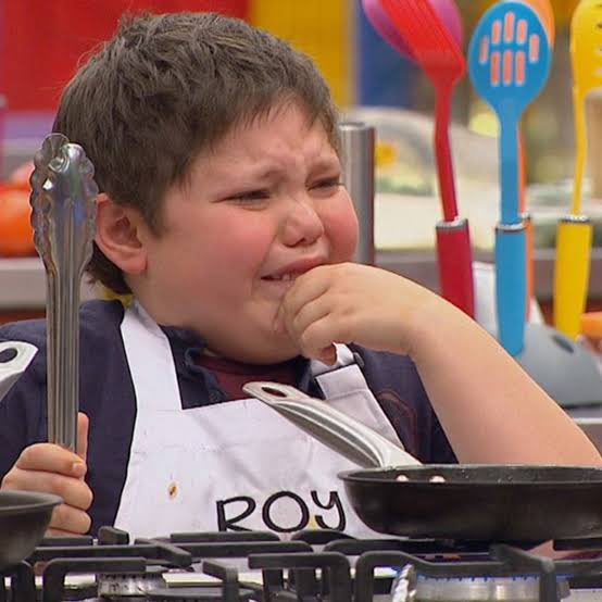Que bonitos recuerdos me llegan al ver a Roy #MasterChefJunior