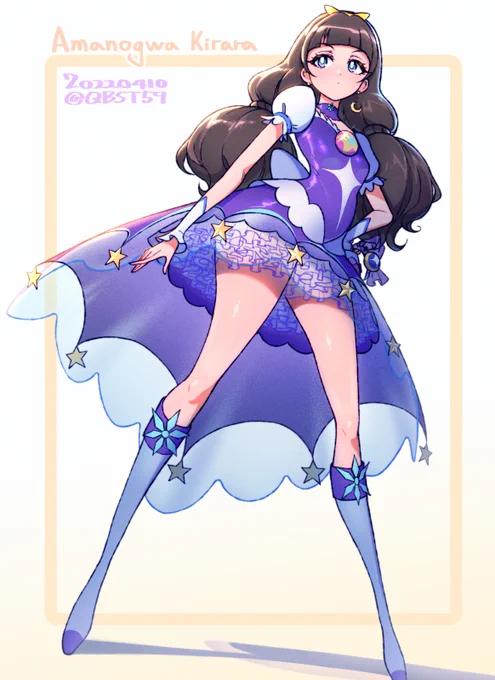 1年間描いたきららちゃん 