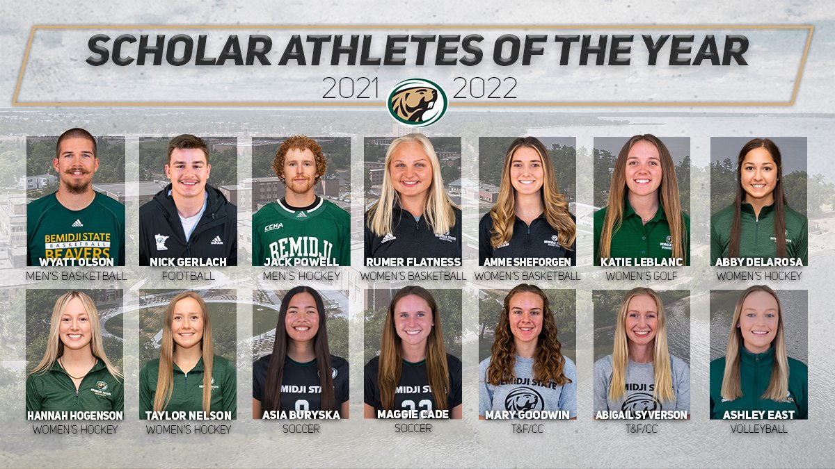 Bringing home BSU Scholar-Athlete of the Year honors are 14 Beavers!

Congrats on your achievements in the classroom 🎓💪

#BeaverTerritory