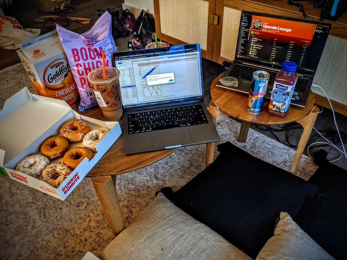 Katers_Potaters's tweet photo. It's officially #CrunchTime for the @launchhouse #Hackathon! I present my business proposal and first product  to VCs tomorrow and I'm ready for a long night! #HackersNest #AlwaysBeLaunching #HackHouse #MachineLearning https://t.co/rIBl7u8XLu