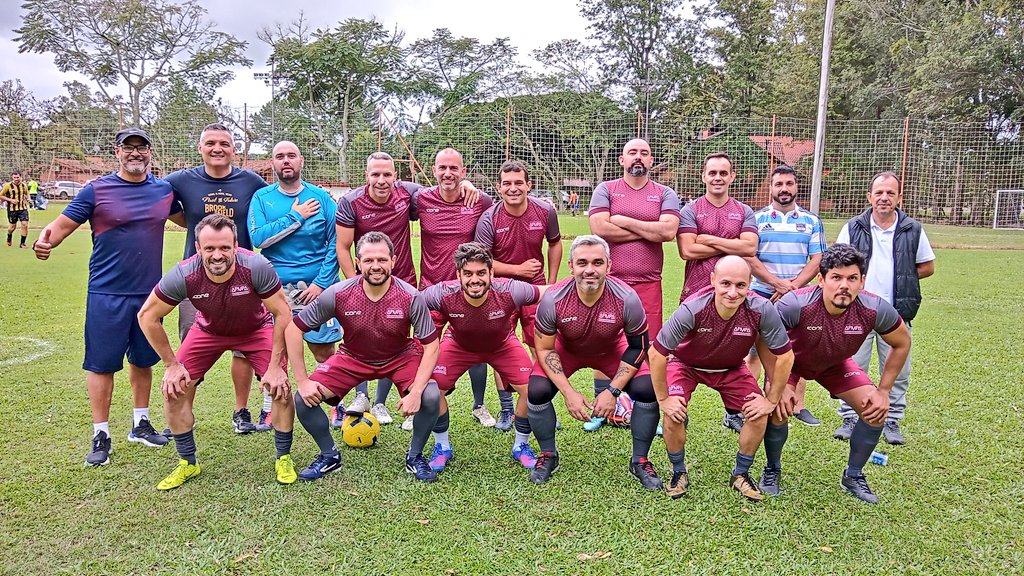 apmpaoficial's tweet photo. Na manhã deste sábado aconteceu a primeira rodada do torneio de futebol sete LEI (Liga Esportiva Integração 2022) na sede campestre da Associação dos Juízes do Rio Grande do Sul (Av. Heitor Vieira, 1225 no bairro Belém Novo/Porto Alegre). 
https://t.co/tNqydGjO0j https://t.co/HmAYYMoWsw