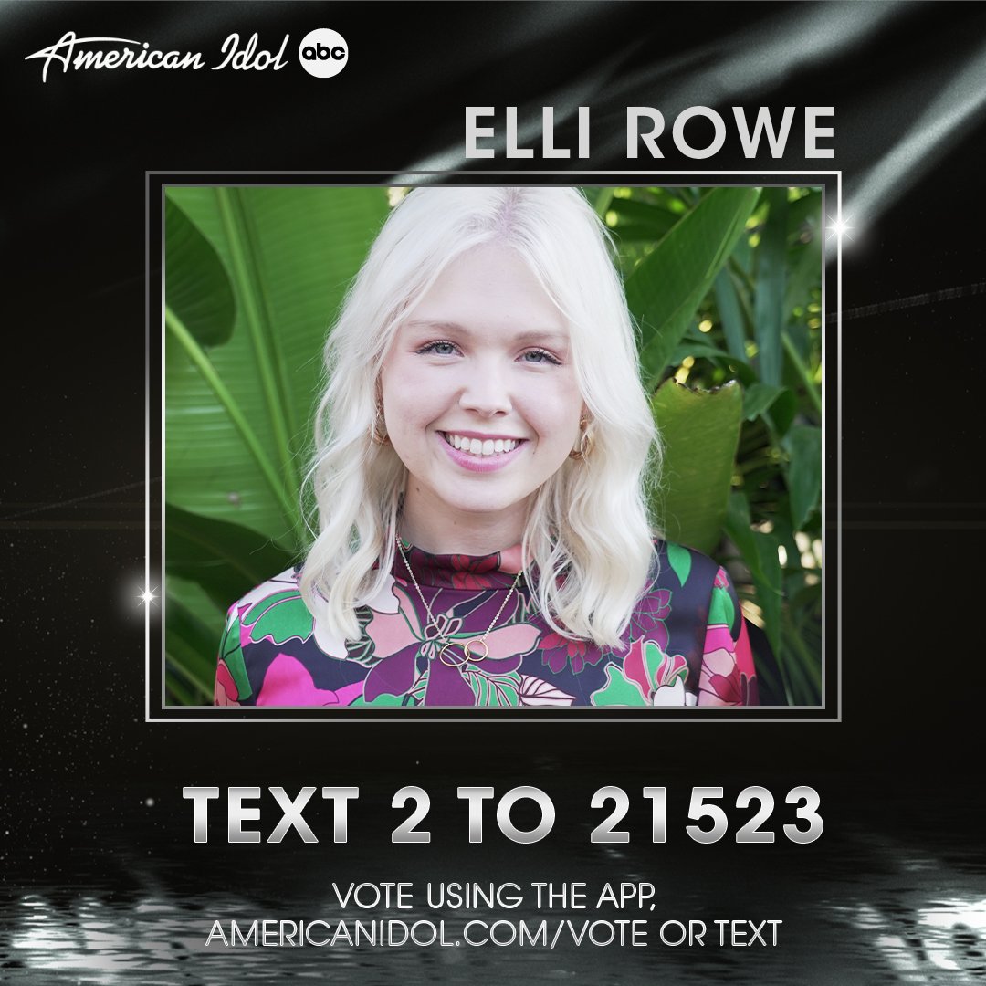 That was a whole moment <a href="/ellirowemusic/">elli♡</a>, beautiful job #AmericanIdol