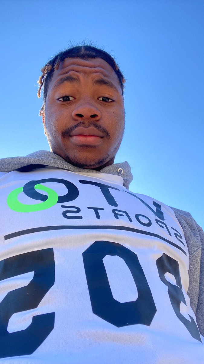 GreerDaZohn's tweet photo. Thank you @VTOSPORTS for a great day of football I am honored to receive an invite to the All American Challenge 🙏🏾 https://t.co/hqKzxxxTjo
