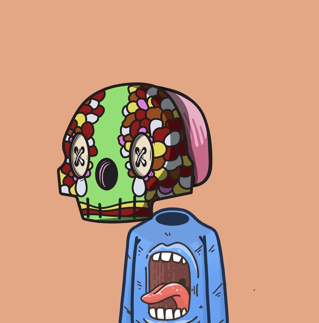 RandyLaoo's tweet photo. @los_muertosNFT https://t.co/H0Q2jz3QCf
