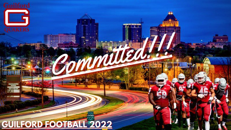Blessed to say that I will be furthering my education and my athletic career at Guilford college thank you to my mentors , trainers and coaches who have helped me get this far next chapter let’s rock out 🎸 #AGTG <a href="/CoachKBarr/">Coach Barr</a> <a href="/WF_Football/">West Forsyth Football</a> <a href="/coachasnow/">❄️⛄️</a> <a href="/GuilfordFB/">Guilford College Football</a>