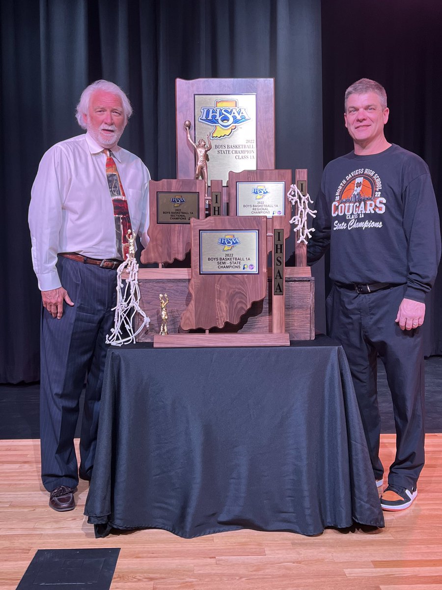 Finished up the year with our awards ceremony. Thank you to Mr. Lovell for coming down and speaking to our groups.  It was a special year capped off by a special day for all. #COUGARNATION