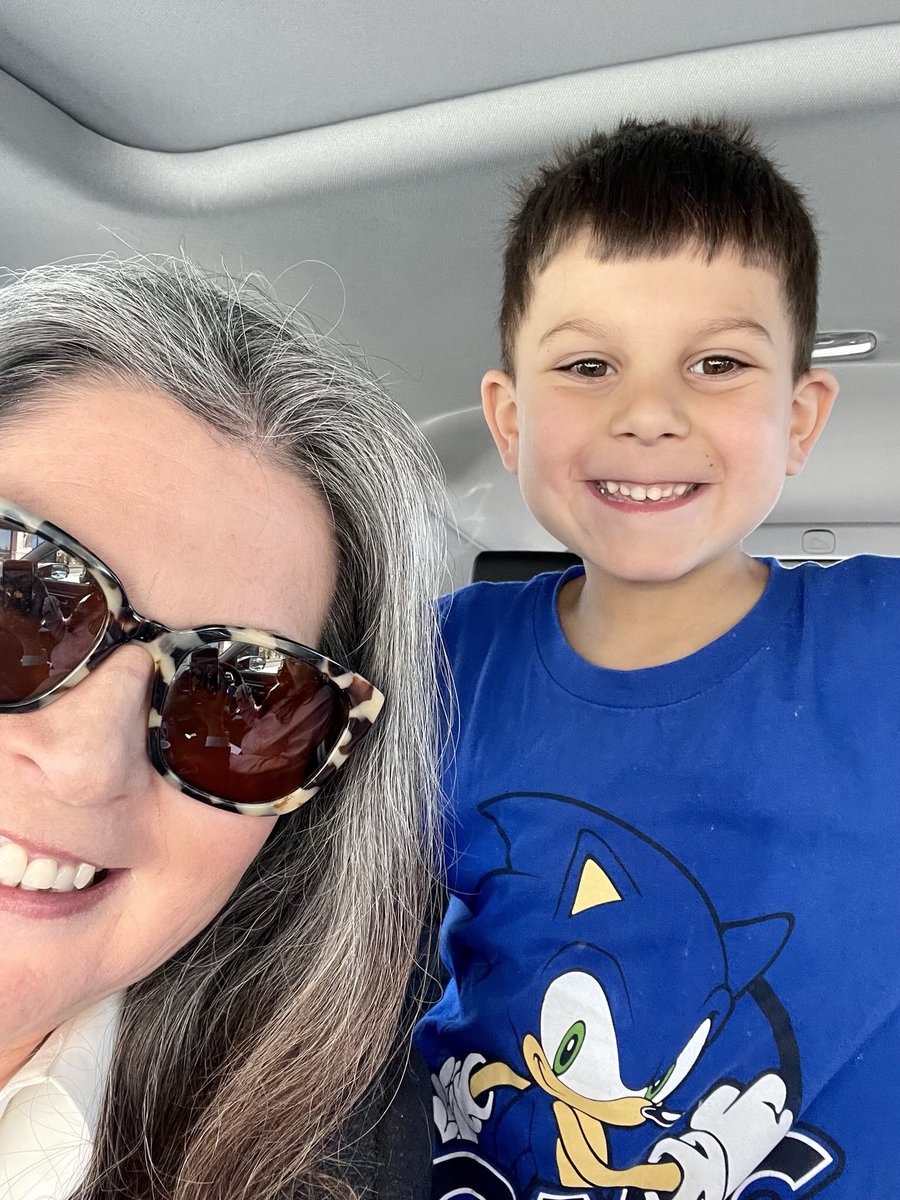MunecaStidham's tweet photo. @DanRather With one of my grandsons. We went to see Sonic the Hedgehog 2 today. THAT smile always makes my day better. https://t.co/yKbt3DseUL
