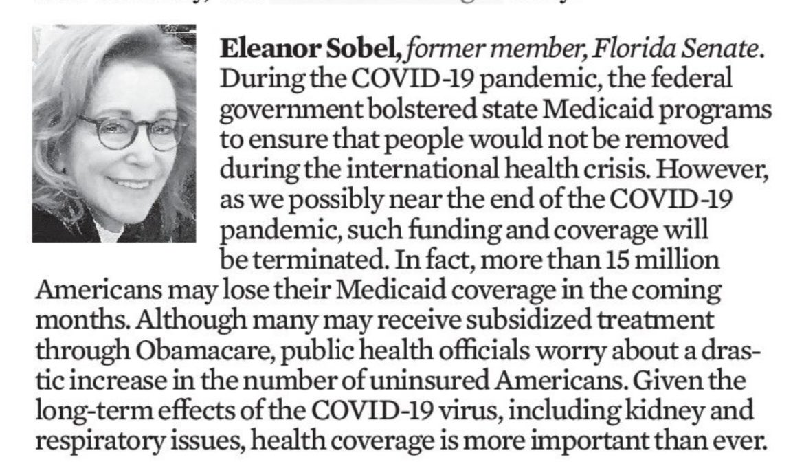 Sen. Eleanor Sobel (@sobeleleanor) on Twitter photo 