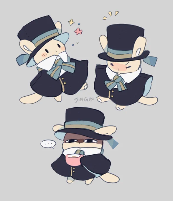little guy in a hat 