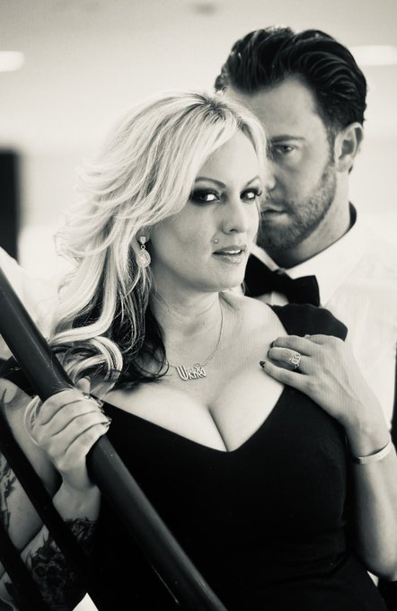 After all these years we finally did a scene together The Incomparable @StormyDaniels  coming soon to