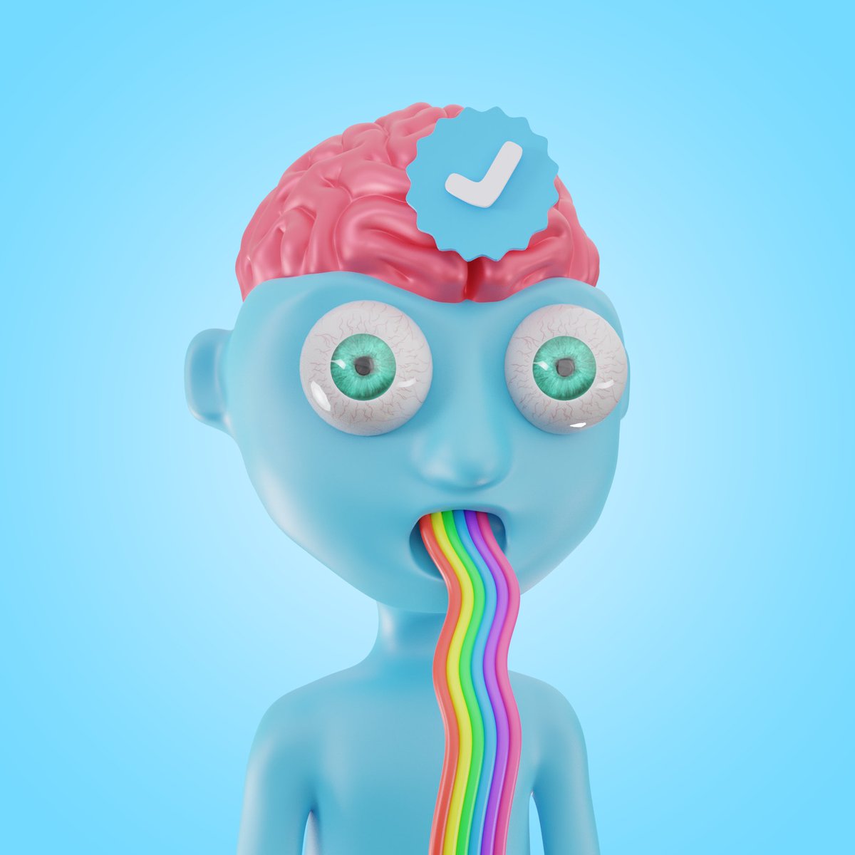 Mindblowing artwork + amazing community + best team = 🤯🚀 @MindBlowersNFT  #nft #NFTCommunity #NFTCollection #nftdrop  #NFTs  🌈