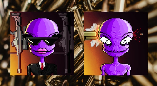 billbgo's tweet photo. @marcusmxpr @ProtonAliens Adam &amp; Eve Hitman Pair.  They sure mean Business 💯❗️ https://t.co/PAtuVtFZaw