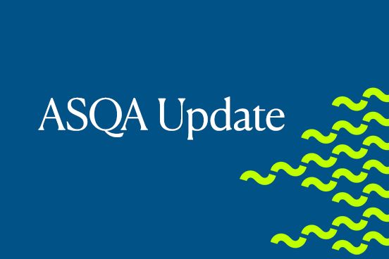 asqagovau's tweet photo. April Update: ASQA announced as the national training package assurance body, guidance for providers impacted by floods, our cost recovery implementation, updated course accreditation materials, and more. Read here: https://t.co/0CYuv5L6jP https://t.co/jMSiss9m5w