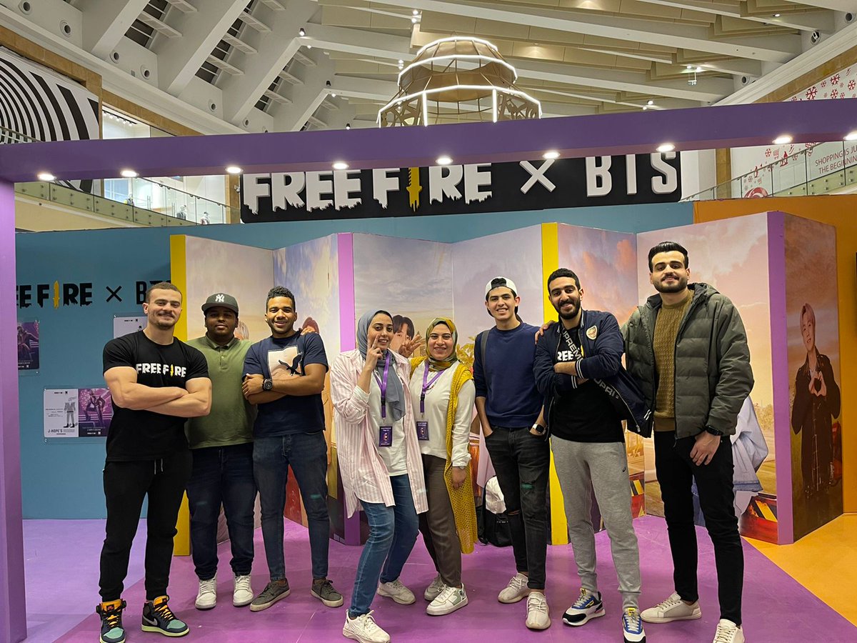 BTS_EGYPT_ARMY's tweet photo. آخر يوم في إيفينت تعاون Free Fire X BTS كان امبارح وحاببن نكلمكم ونقولكم عن مشاعرنا تجاه الإيفينت زي ما بنعمل دايما بعد كل حاجة بنعملها معاكم 🥺
كنا مبسوطين جدا بالتعاون دا لإنه كان أول إيفينت رسمي لـ BTS يتم في مصر ونتمنى إن الآرمي اللي حضروا يكونوا اتبسطوا 💜
 
@FreeFireMena

+ https://t.co/eE4lxMrypT