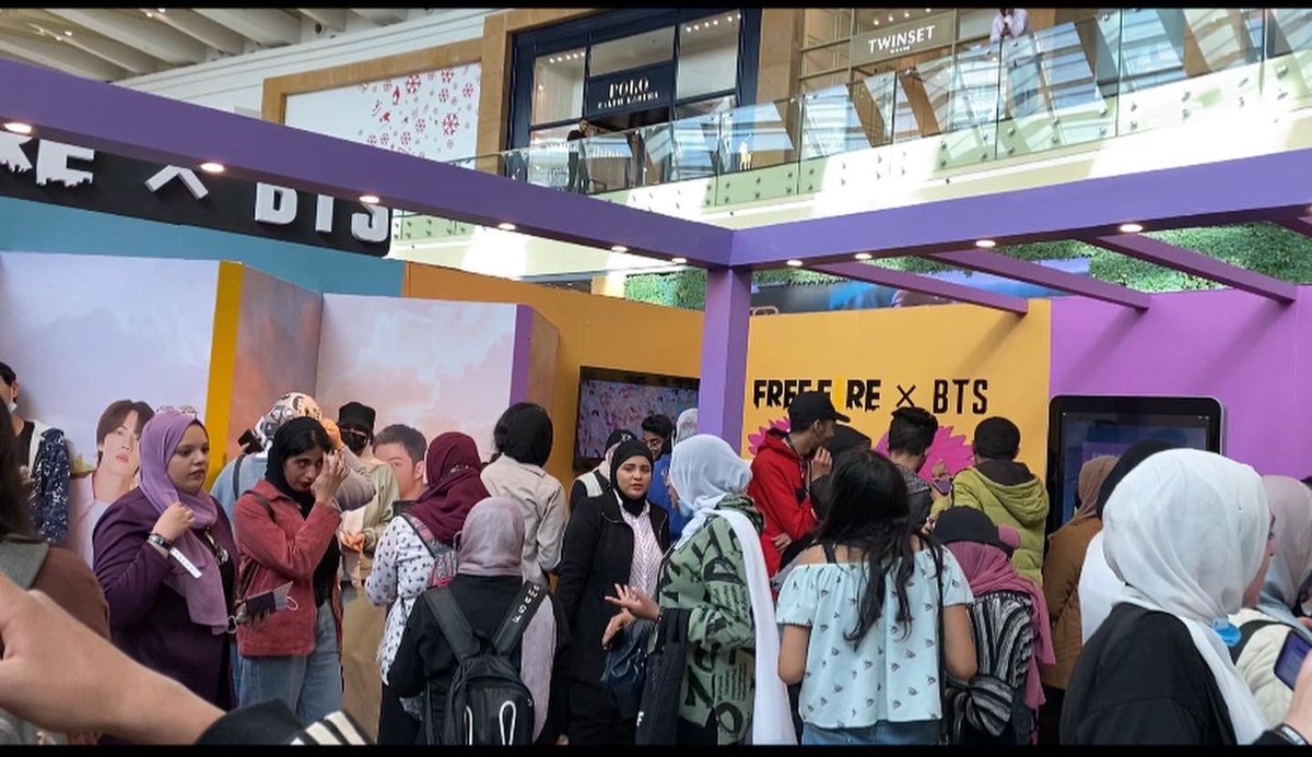 BTS_EGYPT_ARMY's tweet photo. آخر يوم في إيفينت تعاون Free Fire X BTS كان امبارح وحاببن نكلمكم ونقولكم عن مشاعرنا تجاه الإيفينت زي ما بنعمل دايما بعد كل حاجة بنعملها معاكم 🥺
كنا مبسوطين جدا بالتعاون دا لإنه كان أول إيفينت رسمي لـ BTS يتم في مصر ونتمنى إن الآرمي اللي حضروا يكونوا اتبسطوا 💜
 
@FreeFireMena

+ https://t.co/eE4lxMrypT