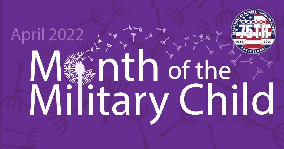 AshburyElement1's tweet photo. Feel free to have your child wear purple tomorrow to recognize the children of our military families. https://t.co/R9qBBkuTuC
